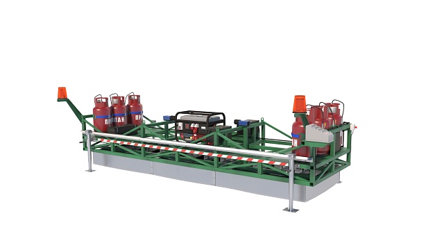 Навесная установка инфракрасного нагрева ИКН SP-400- JPVT (Н)